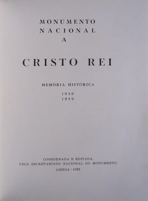 MONUMENTO NACIONAL A CRISTO REI.