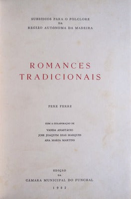 ROMANCES TRADICIONAIS.