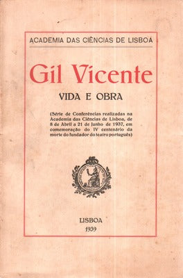 GIL VICENTE VIDA E OBRA.
