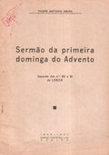 SERMÃƒO DA PRIMEIRA DOMINGA DO ADVENTO