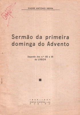 SERMÃƒO DA PRIMEIRA DOMINGA DO ADVENTO