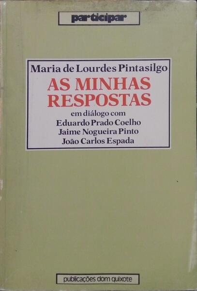 AS MINHAS RESPOSTAS. [1.ª EDIÇÃO]