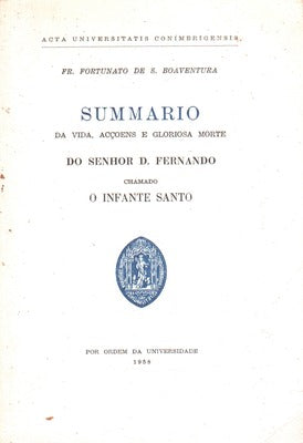 SUMARIO DA VIDA, ACÃ‡OENS E GLORIOSA MORTE