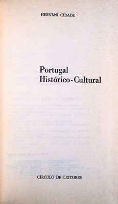 PORTUGAL HISTÃ“RICO-CULTURAL.