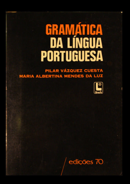 GRAMÃTICA DA LÃNGUA PORTUGUESA.