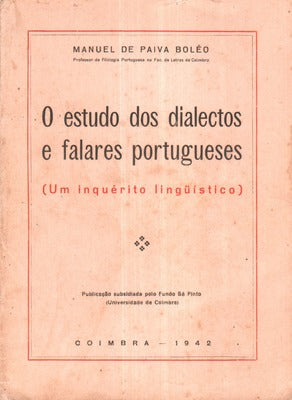 O ESTUDO DOS DIALECTOS E FALARES PORTUGUESES.