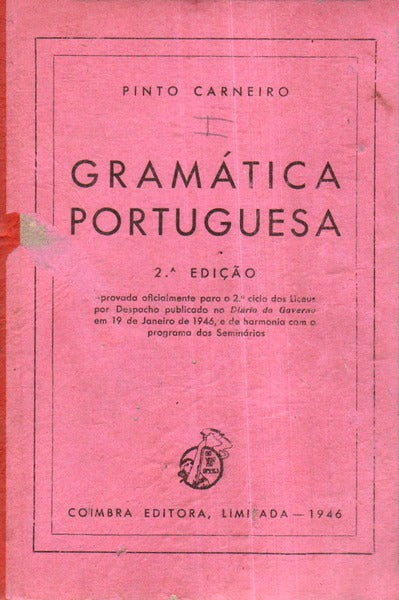 GRAMÃTICA PORTUGUESA.