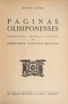PÃGINAS OLISIPONENSES.