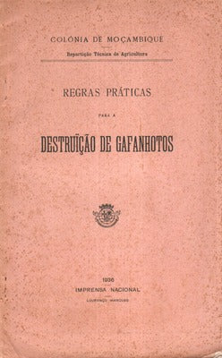 REGRAS PRÃTICAS PARA A DESTRUIÃ‡ÃƒO DE GAFANHOTOS.