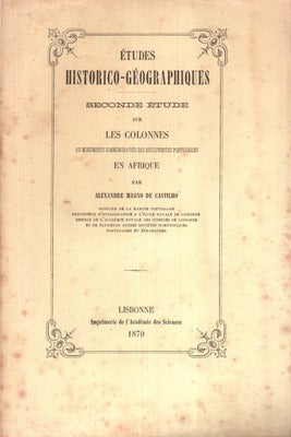Ã‰TUDES HISTORICO-GÃ‰OGRAPHIQUES.