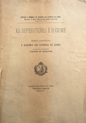 AS SUPERSTIÃ‡Ã•ES E O CRIME.