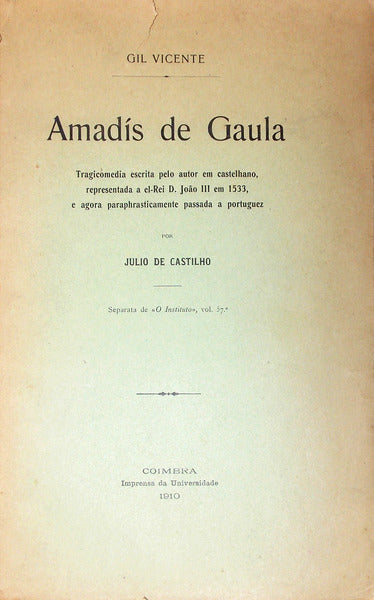 AMADÃS DE GAULA.