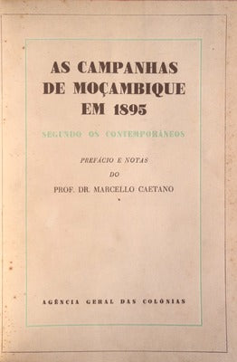 AS CAMPANHAS DE MOÃ‡AMBIQUE EM 1895.
