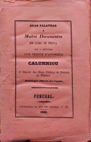 DUAS PALAVRAS E MUITOS DOCUMENTOS