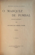 O MARQUEZ DE POMBAL. ROMANCE HISTÃ“RICO.