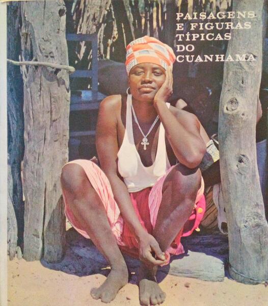 PAISAGENS E FIGURAS TÃPICAS DO CUANHAMA, ANGOLA.