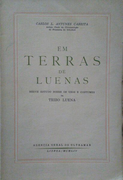 EM TERRAS DE LUENAS.