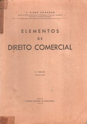 ELEMENTOS DE DIREITO COMERCIAL. [9.Âª EDIÃ‡ÃƒO]