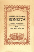 SONETOS. [1.Âª EDIÃ‡ÃƒO, TIRAGEM ESPECIAL]