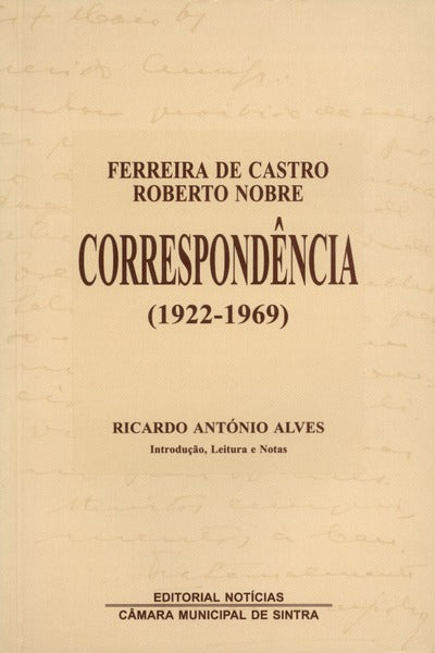 CORRESPONDÃŠNCIA (1922-1969).