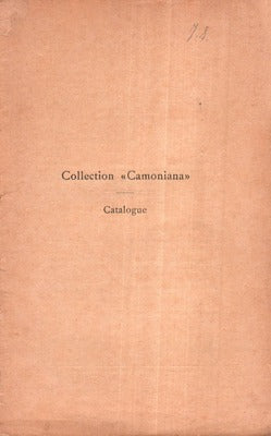 LUIZ DE CAMÃ•ES SA VIE, SES OEUVRES ET SA LITTÃ‰RATURE.