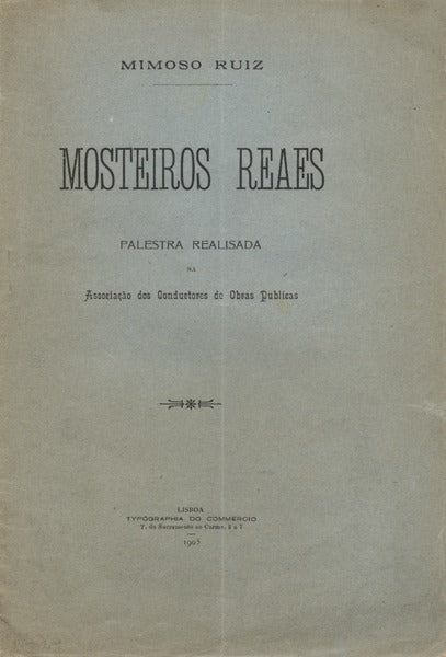 MOSTEIROS REAES.