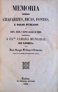 MEMORIA SOBRE CHAFARIZES,