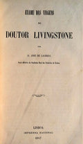 EXAME DAS VIAGENS DO DOUTOR LIVINGSTONE.