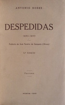 DESPEDIDAS. 1895-1899.