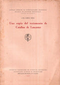 UNA COPIA DEL TESTAMENTO DE CATALINA DE LANCASTER.