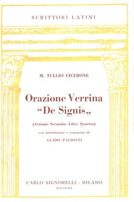ORAZIONE VERRINA Â«DE SIGNISÂ».