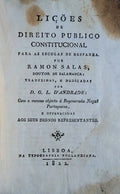 LIÃ‡Ã•ES DE DIREITO PUBLICO CONSTITUCIONAL PARA AS ESCOLAS DE HESPANHA.