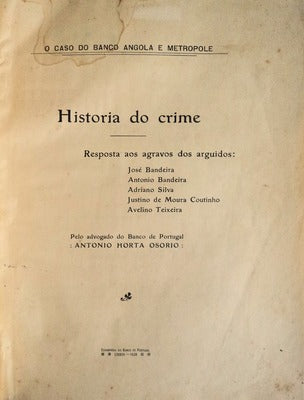 HISTÃ“RIA DO CRIME.