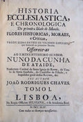 HISTORIA ECCLESIASTICA, E CHRONOLOGICA.