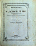 MEMÃ“RIA HISTÃ“RICA DE D. Fr. FRANCISCO DE S. LUIZ SARAIVA.