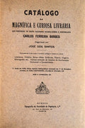 CATÃLOGO DA MAGNIFICA E CURIOSA LIVRARIA