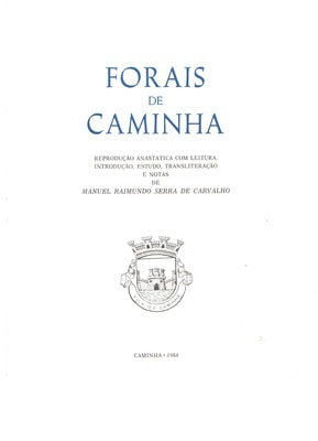 FORAIS DE CAMINHA.