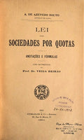 LEI DAS SOCIEDADES POR QUOTAS.