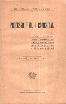 PROCESSO CIVIL E COMERCIAL.