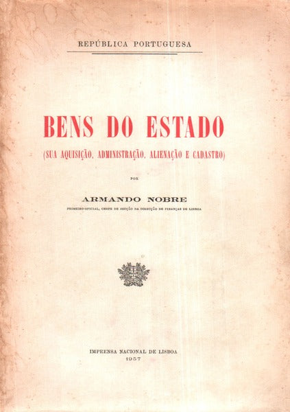 BENS DO ESTADO.