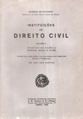 INSTITUIÃ‡Ã•ES DE DIREITO CIVIL, VOLUME II.