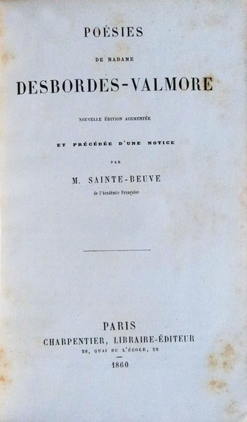 POÃ‰SIES.