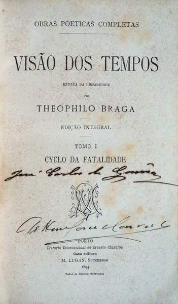 VISÃƒO DOS TEMPOS. EPOPÃŠA DA HUMANIDADE. [4 VOLS.]