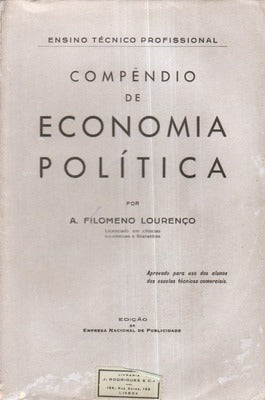 COMPÃŠNDIO DE ECONOMIA POLÃTICA.