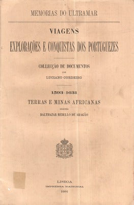 TERRAS E MINAS AFRICANAS 1593-1631