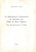 AS INFORMAÃ‡Ã•ES LINGUÃSTICAS DE SUETÃ“NIO NAS VIDAS DE DOZE CÃ‰SARES: