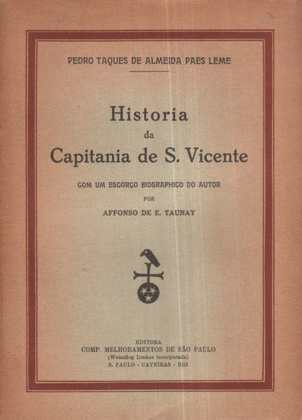 HISTORIA DA CAPITANIA DE S. VICENTE.