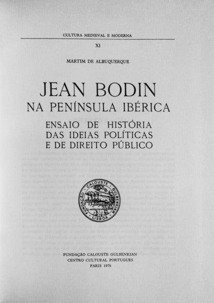 JEAN BODIN NA PENÃNSULA IBÃ‰RICA.