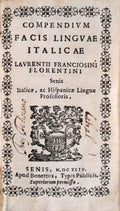 COMPENDIVM FACIS LINGVAE ITALICAE