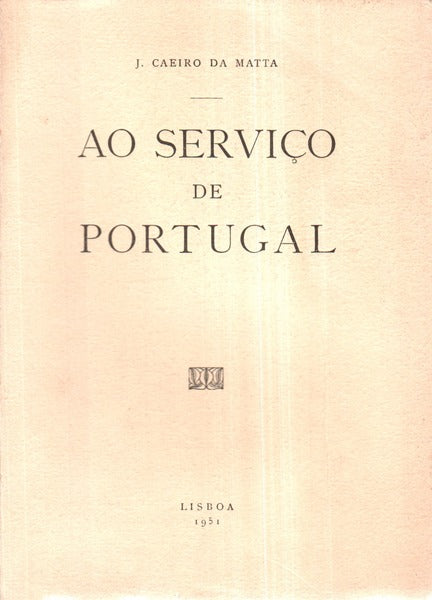 AO SERVIÃ‡O DE PORTUGAL.